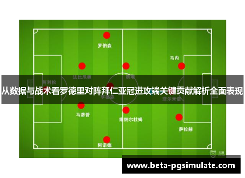 从数据与战术看罗德里对阵拜仁亚冠进攻端关键贡献解析全面表现